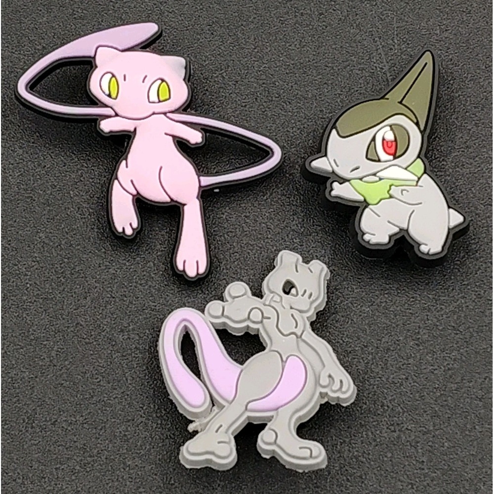 Set-3 POKEMON Shoe Charms Plugs Characters Fits Shoes Wristband B32.1GA3465